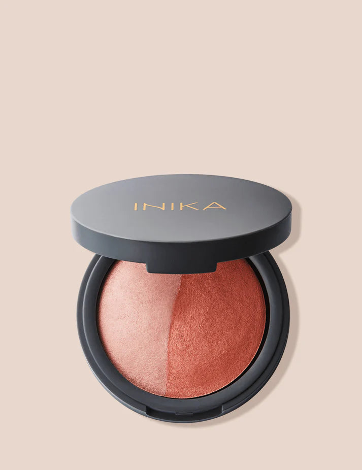 INIKA Organic Mineral Baked Blush Duo