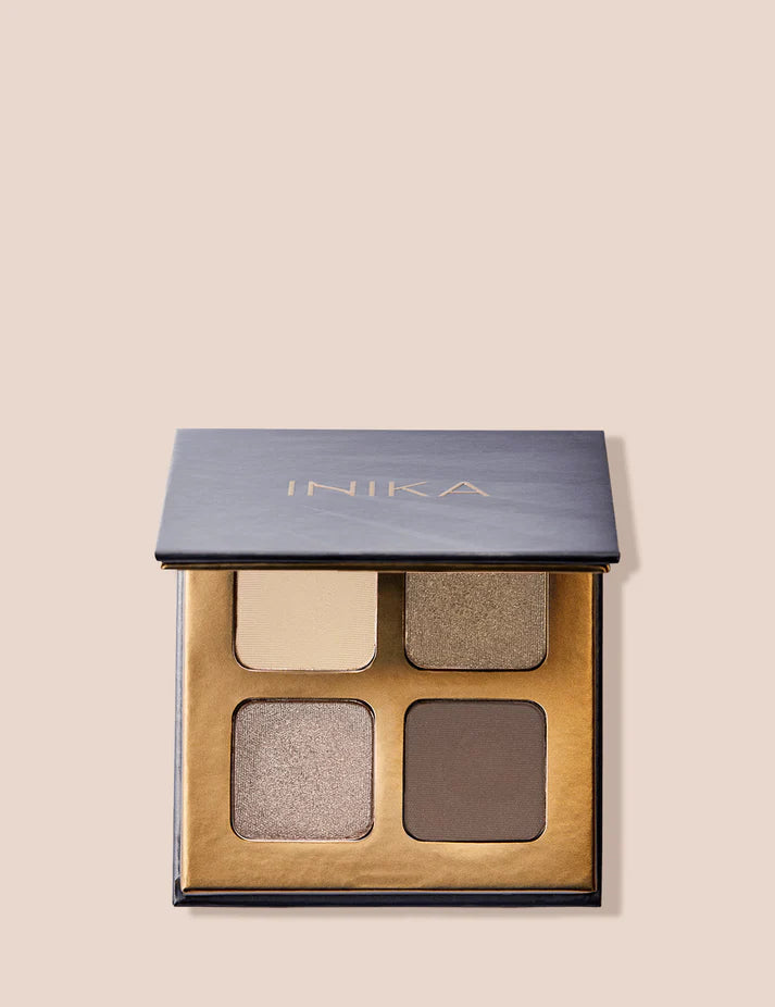 INIKA Organic Quad Eyeshadow Palette (Wind)